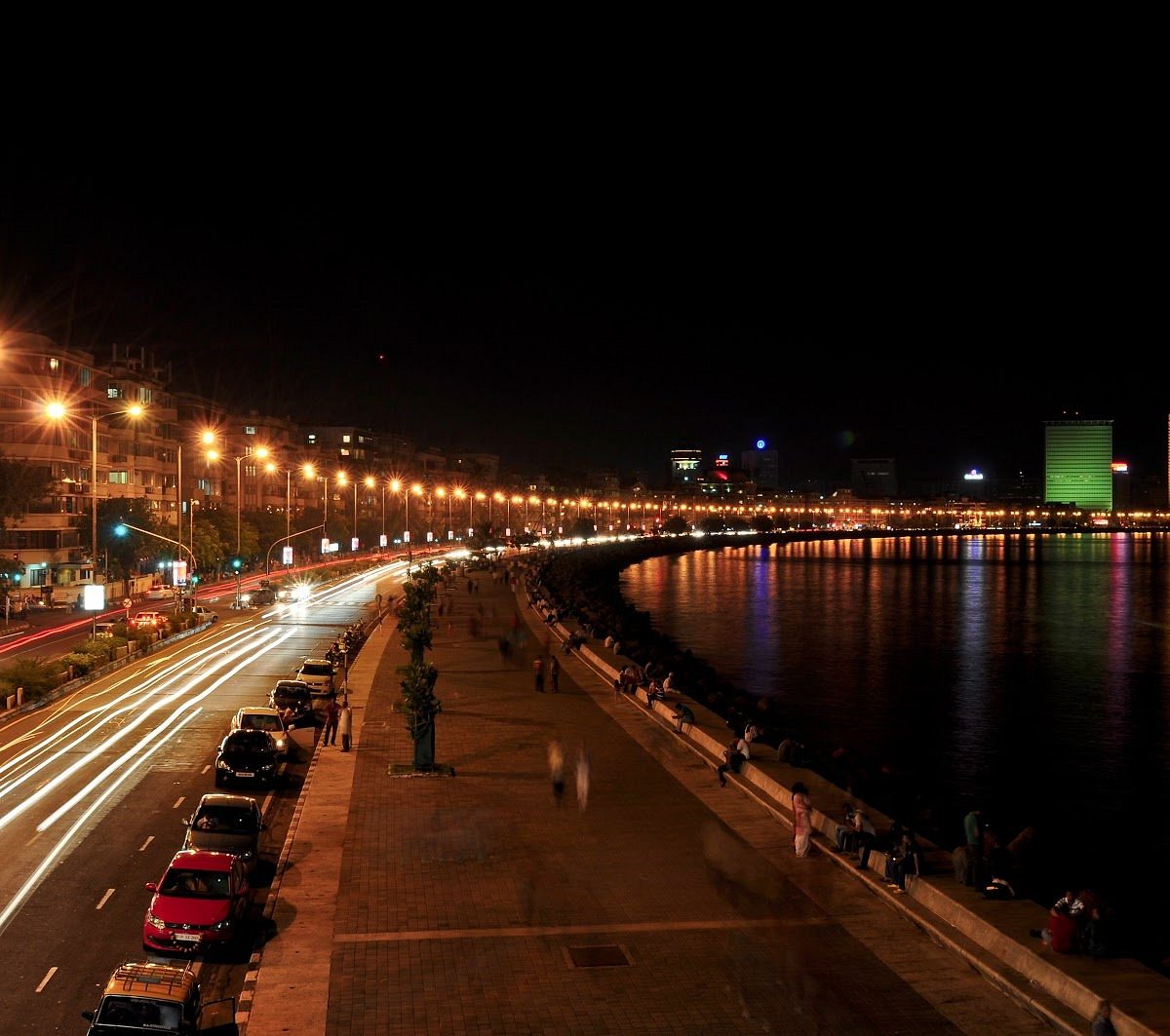 Marine Drive city view